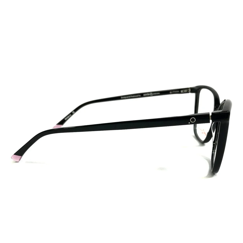 Etnia Barcelona Eyeglasses Frames ANCORA BKPK Black Pink Full Rim 54-14-145